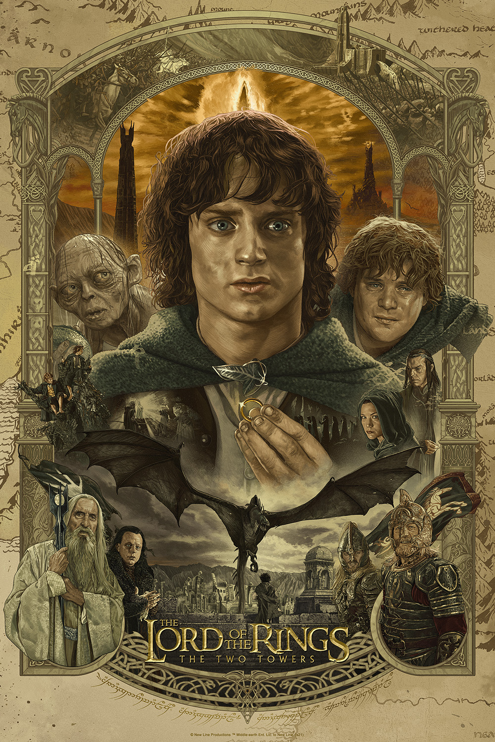 LOTR: THE FELLOWSHIP OF THE RING by Jake Kontou - On Sale INFO