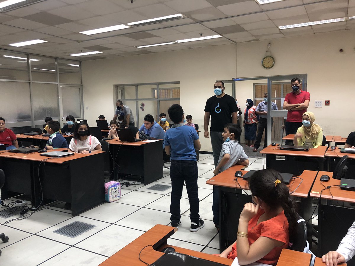Coding4KidsIRAQ (@coding4kidsiraq) on Twitter photo During one month with #mycodeclub coders at the university of technology we learned how to programming by <a href="/scratch/">Scratch Team</a>, today we finished this chapter successful๐ฅ๐ ๐ธ<a href="/GDGBaghdad/">GDG Baghdad</a> <a href="/CodeClubWorld/">TeamCodeClub</a> see you in the next chapter ๐ช๐ป During one month with #mycodeclub coders at the university of technology we learned how to programming by <a href="/scratch/">Scratch Team</a>, today we finished this chapter successful๐ฅ๐ ๐ธ<a href="/GDGBaghdad/">GDG Baghdad</a> <a href="/CodeClubWorld/">TeamCodeClub</a> see you in the next chapter ๐ช๐ป