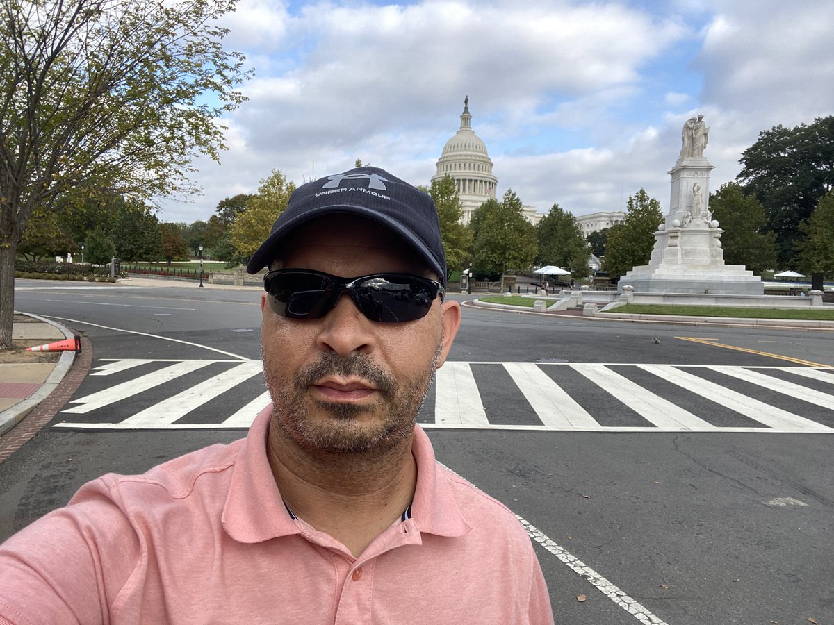 I was at work for about two hrs for a meeting. Lots of emotions. Anger at the people who have taken so much from me, anxiety due to the trauma, happiness to see the Capitol and colleagues, and worries due to the lack of support from elected leaders. #Resiliency