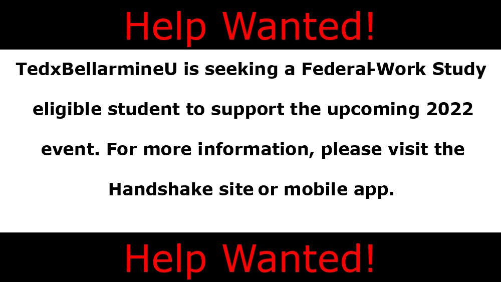 tedxbellarmineu's tweet photo. Apply on https://t.co/Q1VT0DxAAo https://t.co/8ZRXrmNLAI
