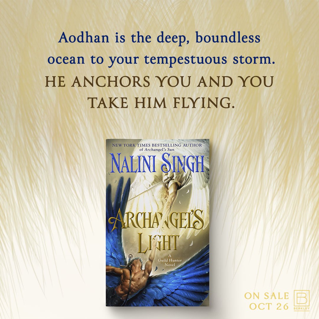 NaliniSingh's tweet photo. Archangel’s Light 🦋 ✨
#guildhunter https://t.co/w0Pch5GxHw
