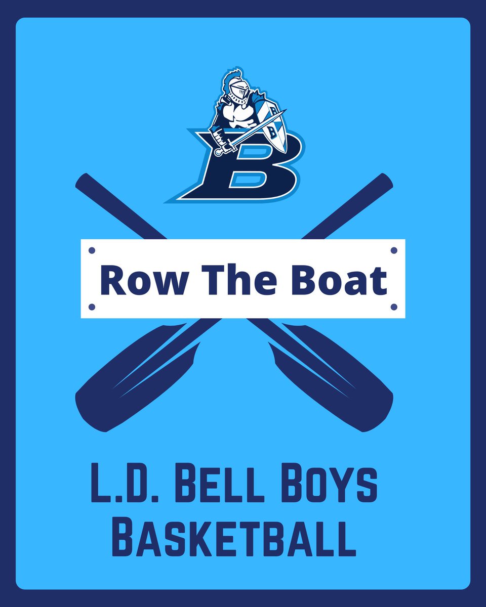 This year I am rowing the boat for my family, to get stronger, and to become a better person in general #RowTheBoat <a href="/LDBBasketball/">L.D. Bell Basketball</a>