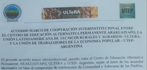 Todas y todos provenimos de pueblos originarios. 
Unidad en la diversidad. Luchar hasta vencer.

Presentamos el #convenio con el Centro de Educación Permanente Guaraní #Arakuaiyapo en pos de afianzar la fraternidad con nuestros pueblos

#DíaDelRespetoALaDiversidadCultural