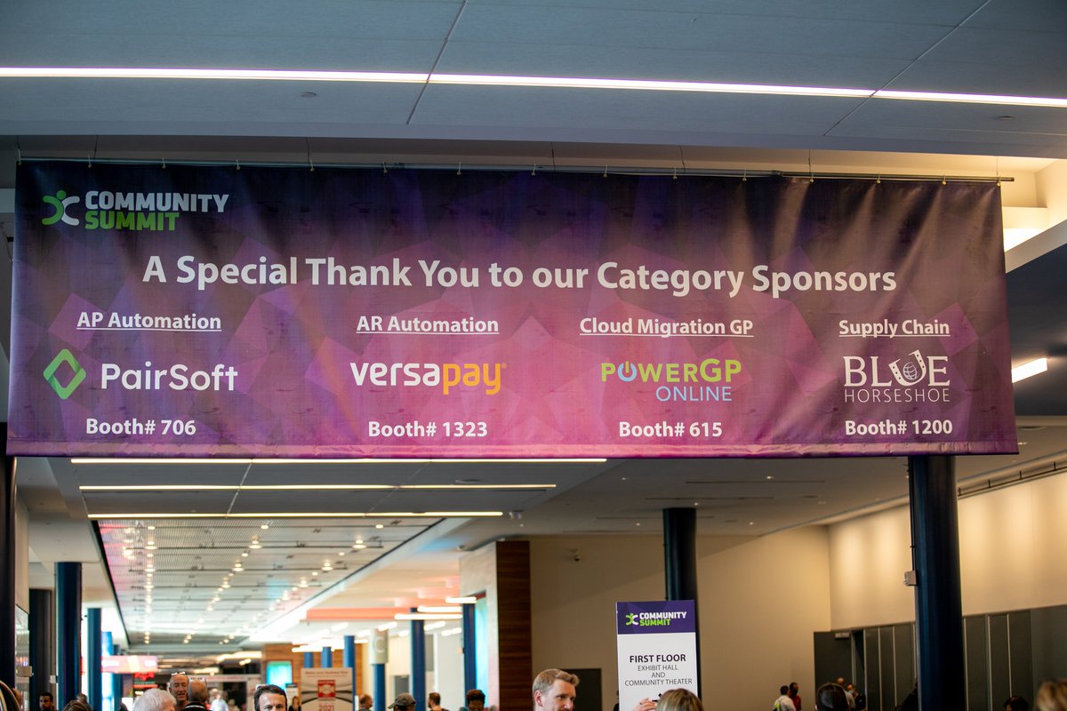 Is #APAutomation top of mind for you at #MySummitNA? Then you'll want to stop by and chat with our Official AP Automation Category Sponsor Pairsoft (<a href="/Paperless_Post/">PaperSave by PairSoft</a>)
 at Booth 706 in the Expo Hall.