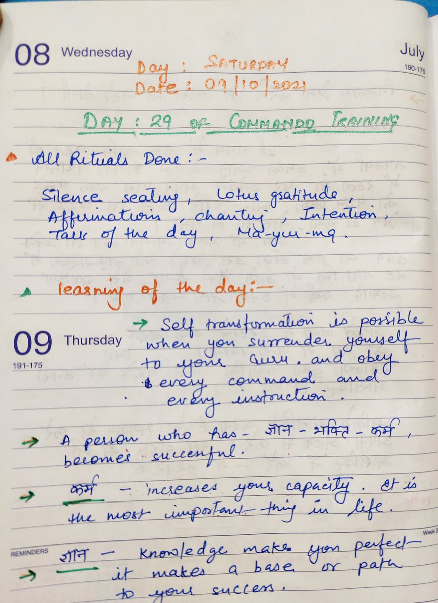 chandrika89's tweet photo. Day 29
Learnings from day 29 of commando training @coachbsr
I am commando Chandrika Chaturvedi from Ayodhya is ready to make a huge difference ✌️
#CoachBSR #AbBadaSochegaIndia #ThinkRichIndia #bookreadingchallenge https://t.co/KlGCNSr58j
