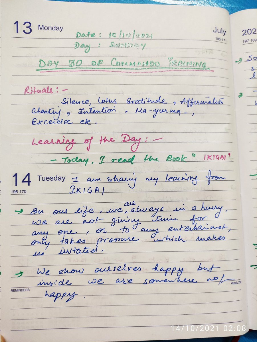 chandrika89's tweet photo. Day 30
Learnings from day 30 of commando training @coachbsr
I am commando Chandrika Chaturvedi from Ayodhya is ready to make a huge difference ✌️
#CoachBSR #AbBadaSochegaIndia #ThinkRichIndia #bookreadingchallenge https://t.co/elvl7xCWPI