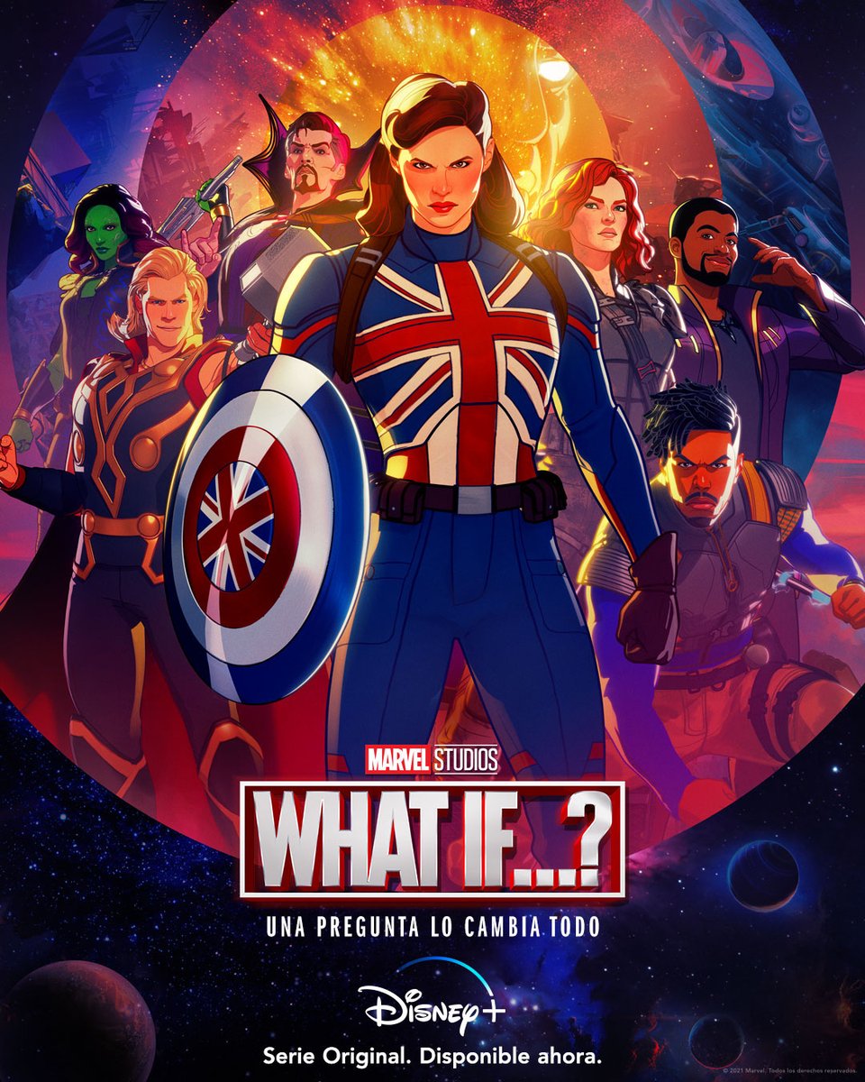 PopFanters's tweet photo. Este🤗 es el 😮 increíble🎉 poster🎨 final🥳 de #WhatIf #WhatIfMarvel 🤔 de #MarvelStudios 📕 con😮 todos🤩 los #GuardianesDelMultiverso 👀 #GuardiansOfTheMultiverse 🌌
Todos😀 los episodios📚 ya disponibles😉 en #DisneyPlus 💙 #DisneyPlusLA 💙 https://t.co/pmgpU0sOZz