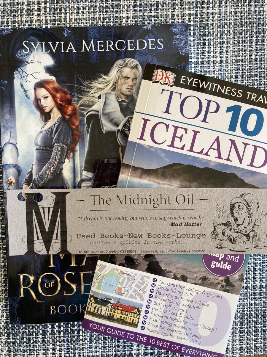 Just bought these from the now open <a href="/GreeleyBooks/">The Midnight Oil Bookstore</a> #SmallBiz #ShopLocal