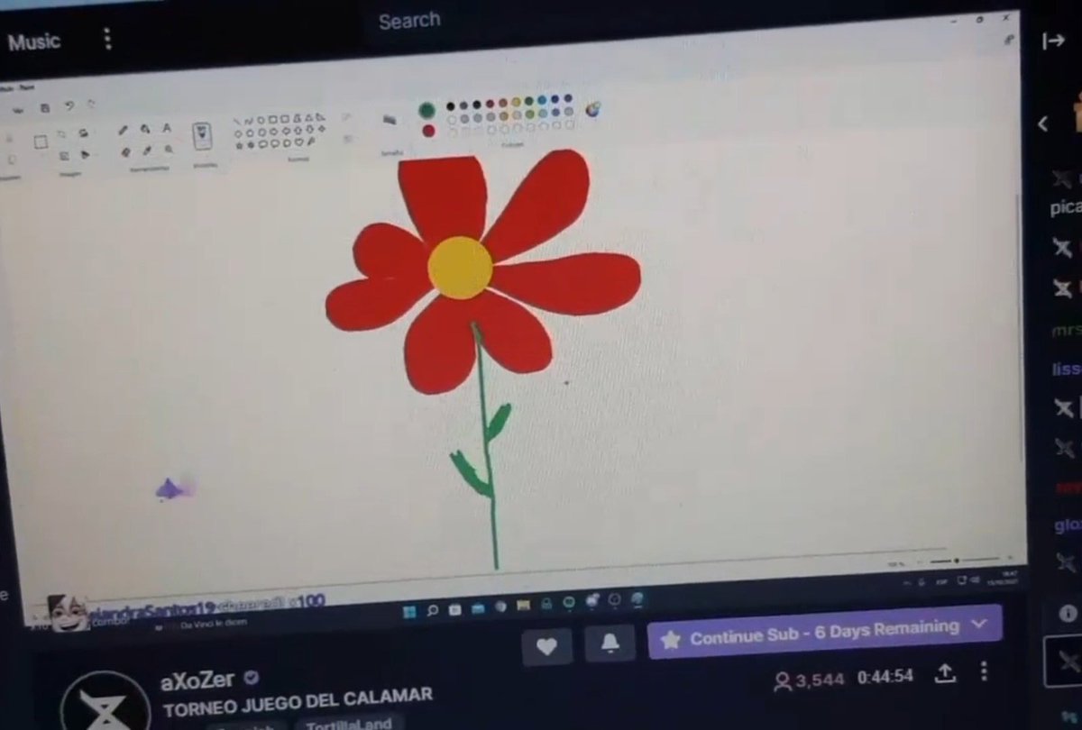 manuconcbonk's tweet photo. le dije a axo que mañana es mi cumple y que si me podía hacer una flor en paint y la hizo, estaba temblando demasiado pero te quiero muchísimo axo gracias por hacerme tan feliz <3
#axozer #axoner https://t.co/cwJfONEK5P