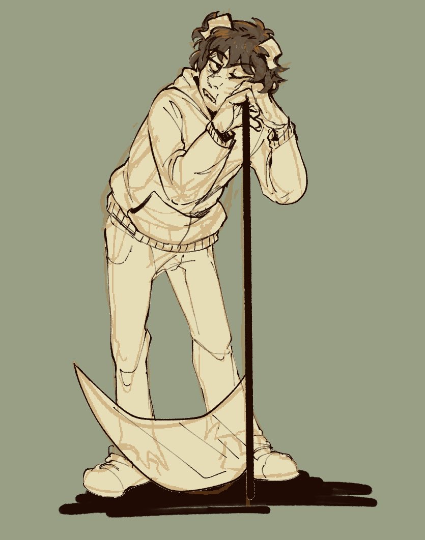 Fireistuck25's tweet photo. wasn’t my intention to not post over hiatus but life gets to u sometimes lol 
in honor of the ve return I found some old warmups/sketches I don’t think I’ve posted here before! https://t.co/oSqKrUaG99