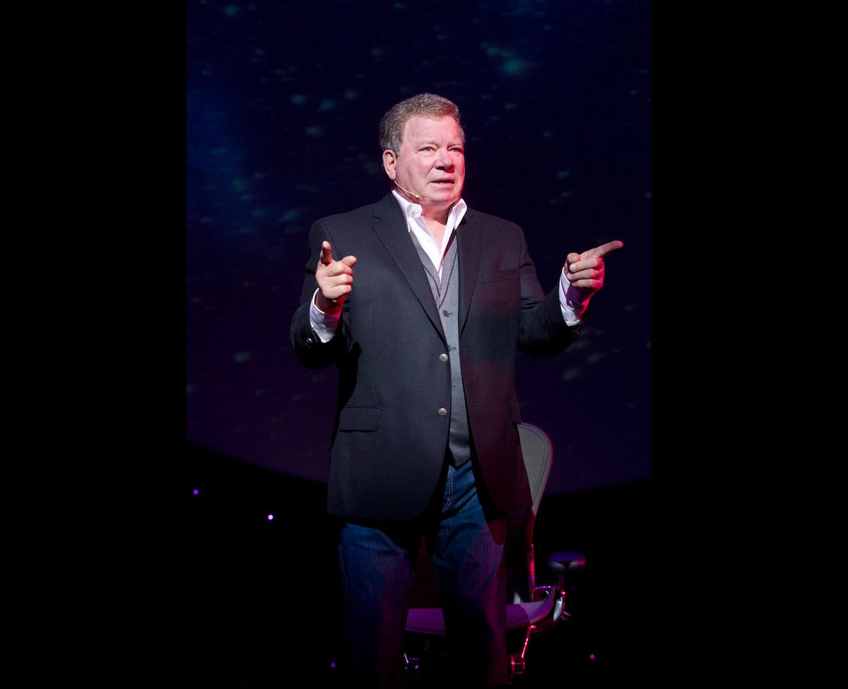 CityOfLasVegas's tweet photo. As if the man who played the original Capt. James T. Kirk wasn't cool enough; at 90 years old, @WilliamShatner traveled to space on the #BlueOriginRocket! 🚀
"It's extraordinary," he said.
In 2014, Shatner's one-person show, "Shatner's World," was in #DTLV at
@SmithCenterLV. https://t.co/VVt0itYHnZ