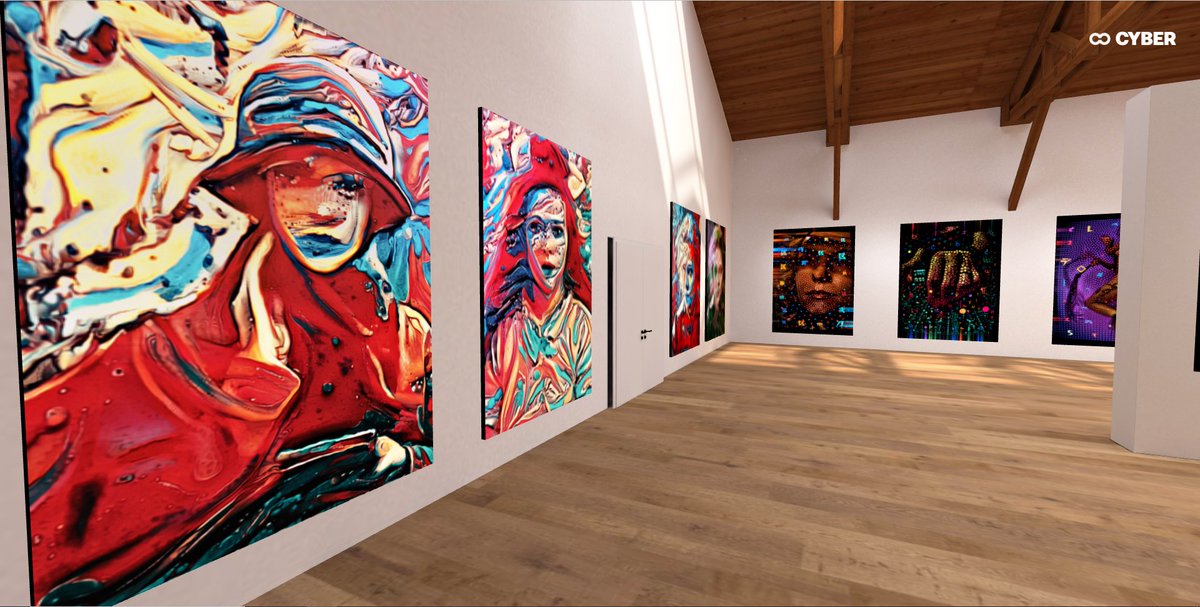 helloitsthebear's tweet image. 1/2
Made a virtual gallery with @oncyber_io for #NFTcollection on #XTZ!
oncyber.io/itsthebearcave
Featuring: @luluixixix @GuysWily @Killstale @the_grecu @maxcapacity @TerosEso @BumpyJunkie @spogelsemaskine @sabatobox @kartjust @acrwrs @alterHEN @ze_zima @_cagritaskin @colorshifttt