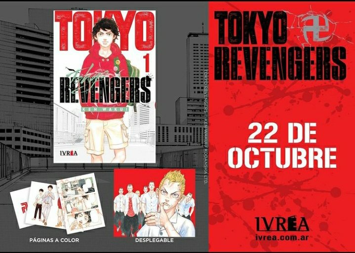 Manga Tokyo Revengers Argentina Ivrea