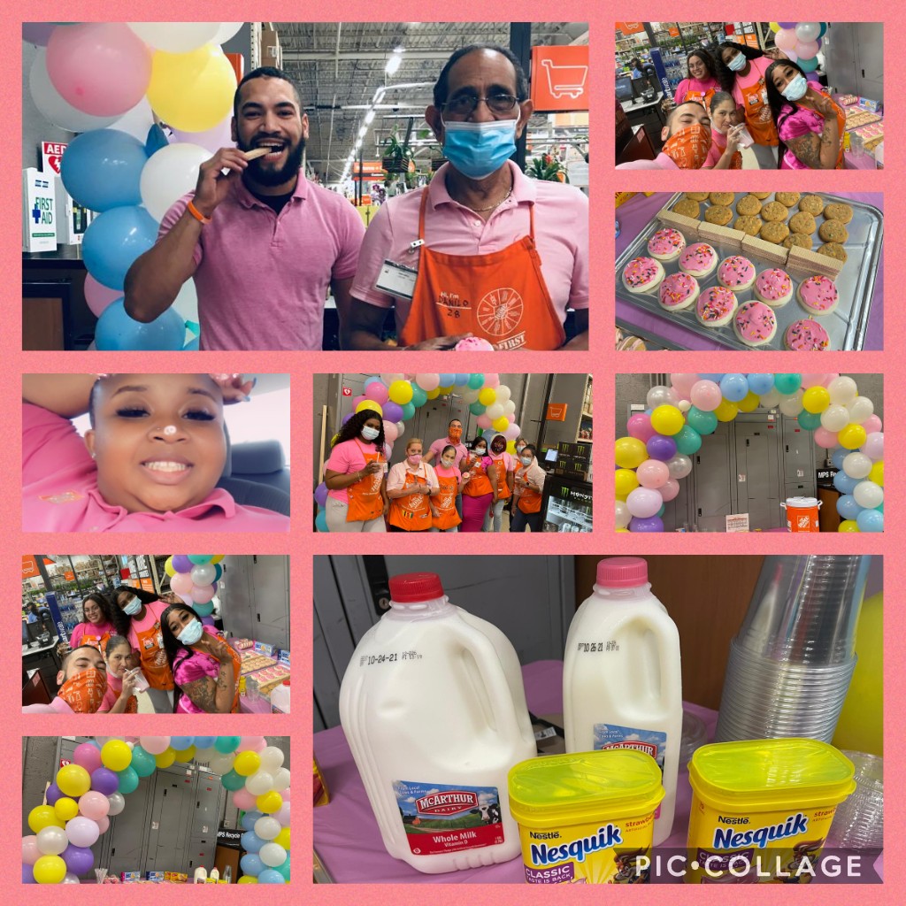 Every Wednesday We Wear PINK🌸🎀to Bring Awareness to Breast Cancer. #PinkOctober #Pinkcookies #PinkMilk # Pinkshirts @VegaMapvega @NillyMartinez @ALPHAseanOMEGA @armandog277HD @amal__HD @thd_6856