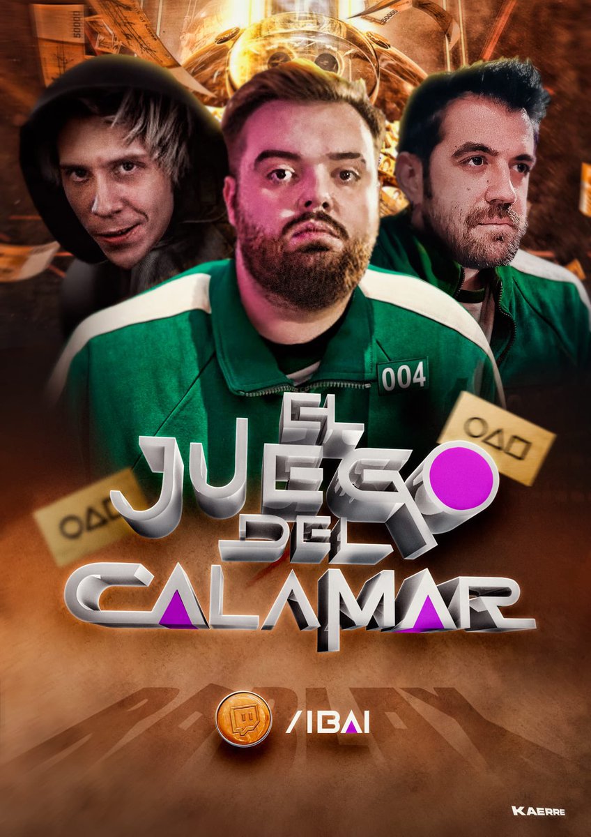 EL JUEGO DEL CALAMARDO

SI GANO UNA SE VIENE REGALITO
twitch.tv/Ibai