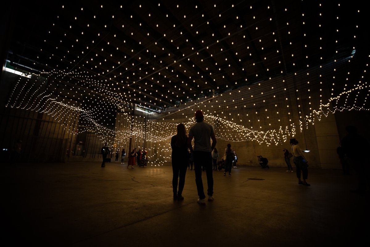 thebentway's tweet photo. #ArtworxTO is officially live! Pulse Topology, open until October 31, is proud to be a part of this year-long initiative that celebrates Toronto’s exceptional public art collection and the creative community behind it. For events including #PulseTO, visit https://t.co/JlBQDx4mH6 https://t.co/dS4dTWBpNA