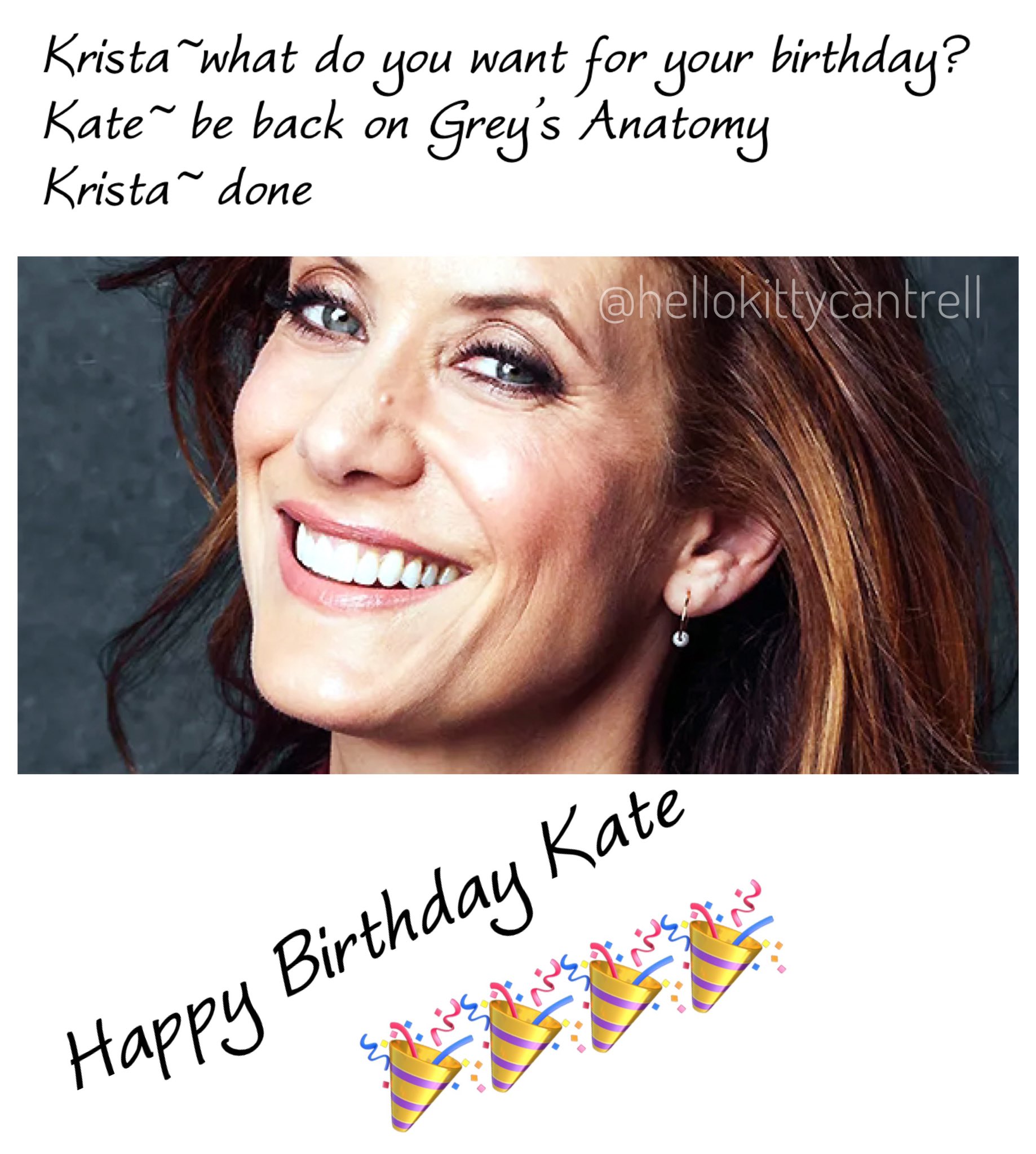 Happy Birthday Kate Walsh     