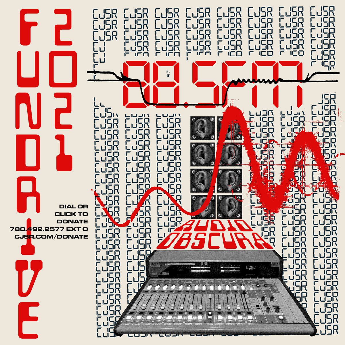 CJSR's FunDrive is just around the corner. Dial or click to donate from October 29 - November 6. cjsr.com/donate #cjsrfundrive #audioobscura