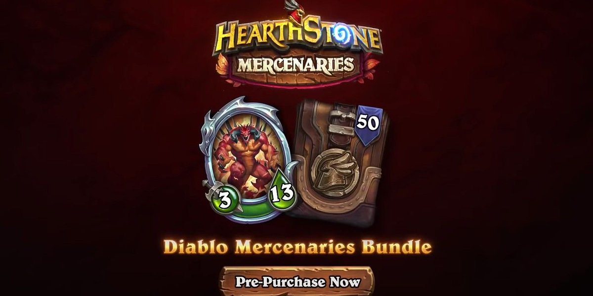 tyler_YGG's tweet image. Giving away 10 Mercenary Bundles ($50,-) thanks to the nice people at
@PlayHearthstone 

To enter:
☑️Follow 
☑️Retweet
I'll draw the winners in 3 days!!
