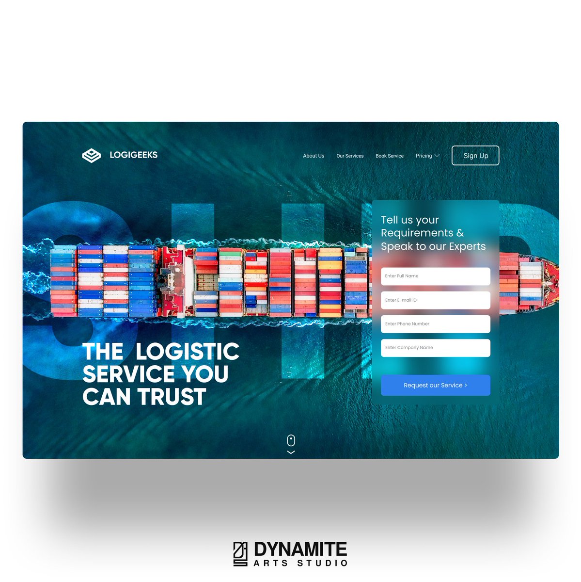 dynartstudio's tweet photo. UI Design by : https://t.co/bLm4Dw8wHA

#ui #ux #uiux #uxdesign #webdesign #webdesigner  #uidesign  #appdesign #Logistics https://t.co/1vw32MXZUO