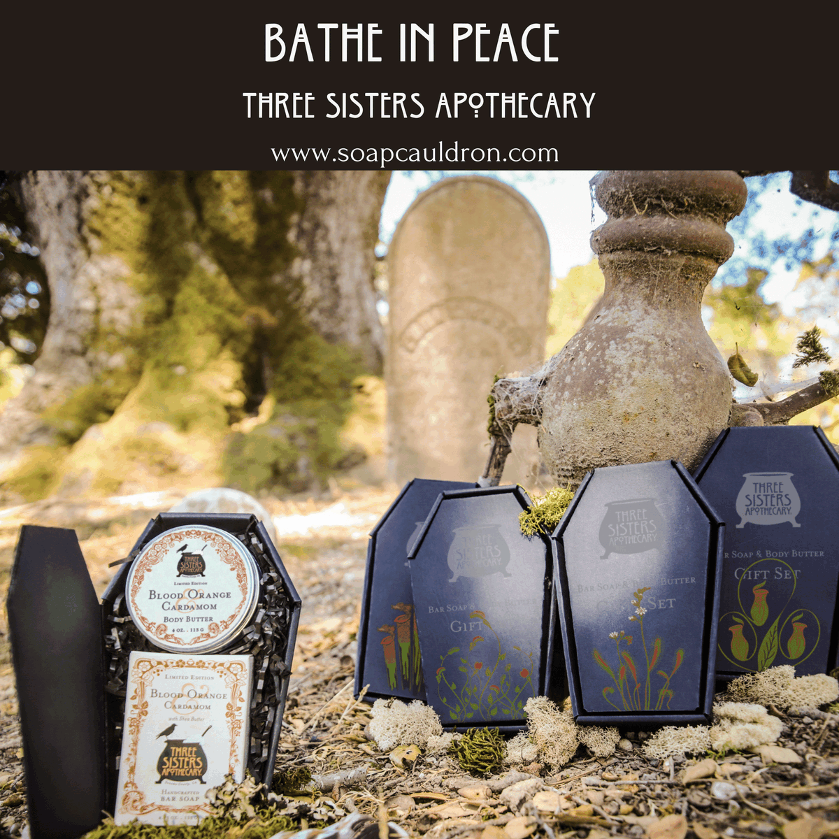 SoapCauldron's tweet photo. Our Bathe in Peace Carnivorous Gift Sets are perfect for you or that strange and unusual friend who loves all things Spooky! 

#barn5400 #threesistersapothecary #saraceniagiftset #sundewgiftset #venusflytrap #nepenthes https://t.co/aNnMf6rJE7