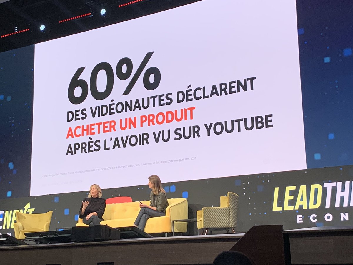 claragustinelli's tweet image. Nouveaux usages &amp;amp; parcours d’achat : comment @lorealparisfr adapte sa stratégie sur @YouTube pour maximiser son impact ? 
Présenté par @eliseducret CMO de L’Oréal et @butorpauline Head of YouTube Ads
👉🏼 Tester virtuellement les produits de L’Oréal 💄
#HUBFORUM2021 #MBADMB