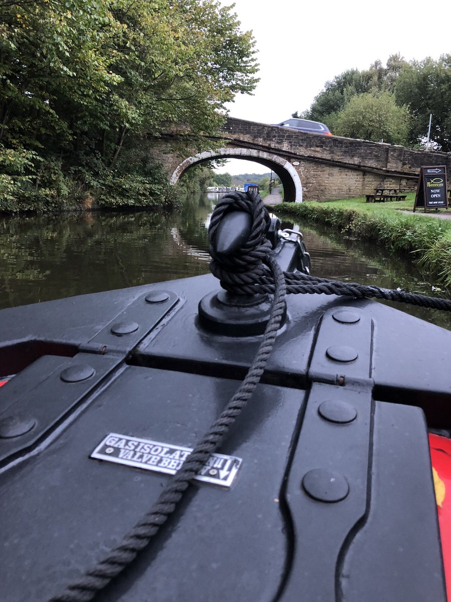 Trip out on the #Leeds to #Liverpool canal #Bingley #weather was fairly good for us.