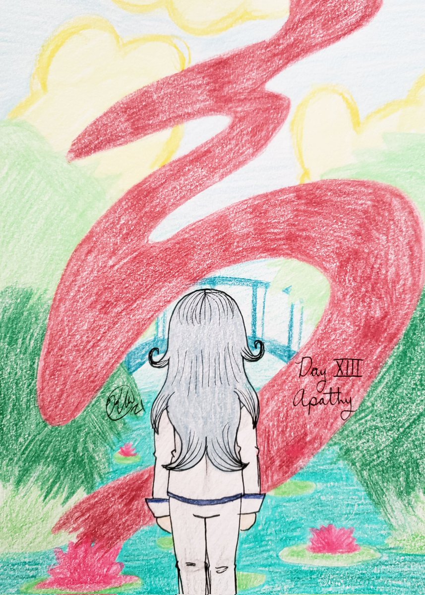 ridermatsu's tweet photo. [#FairyTober #fairyranmaru] Day 13: Apathy 💔
#uruuseiren #fanart #traditionalart #artistsontwitter #illustration #fairyranmaruanatanokokorootasukeshimasu https://t.co/9qbu7WAlnm