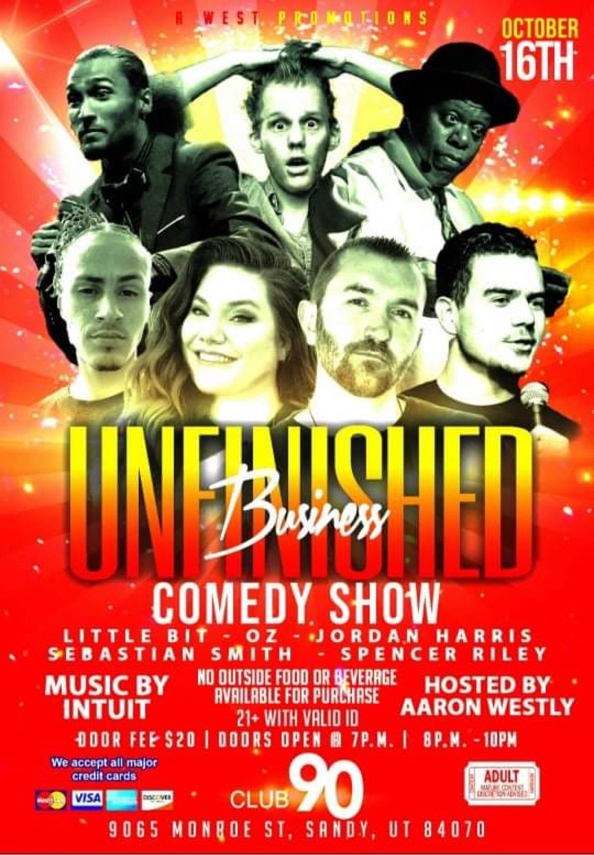 getintuit09's tweet photo. This Saturday! Stand up comedy with a rap performance by yours truly! I know you are looking for something to do so come stop by and enjoy some entertainment! 🎤 🎶 https://t.co/SicpC5cDN8