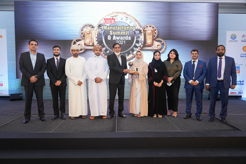MiscoOman's tweet photo. Delighted to have received the award for "EXCELLENCE IN MANUFACTURING - STEEL REBARS" at the OER Summit &amp; Awards @Invest_Easy  @omanchamber @MadaynOman @ibmalkawi  #manufacturing #awards #industries https://t.co/p2r2XNlcZx