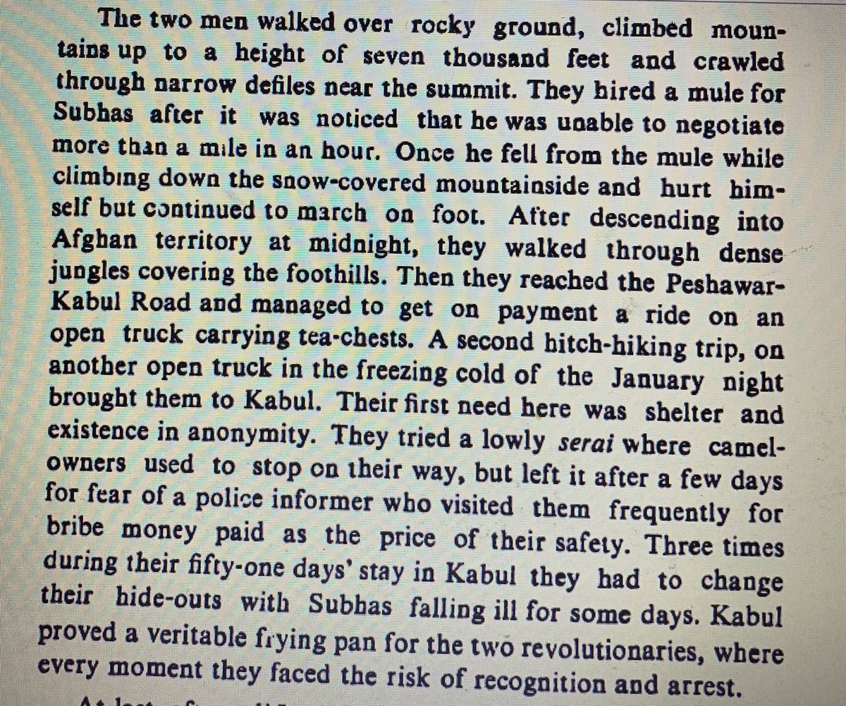 sankalpasam's tweet image. Bhagat Ram Talwar’s statement on SCB journey from India to Afghanistan. The man had guts, fearlessness and more!!! No comparison. #NetajiSCB @ProfKapilKumar @anujdhar