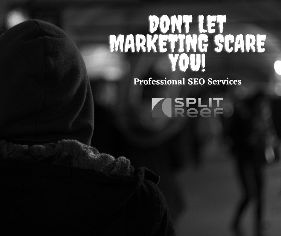 SplitReef's tweet photo. It's October which means its #Halloween season! 🎃 
👻Is your website an online ghost? 👻 
👻Haunted by your #SEO rankings? 👻
Treat yourself with Professional SEO Services with #SplitReef
Contact Us Today &amp; Get Your Free Audit https://t.co/TpKAMNAulo https://t.co/ydHnzKVii8