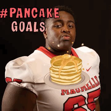 Steve_NSS's tweet photo. Hmmm… Wonder how my friends at @BlackBearDiner feel about feeding the @MHSHornet offensive line… #PancakeGoals https://t.co/VKXj0OApkc