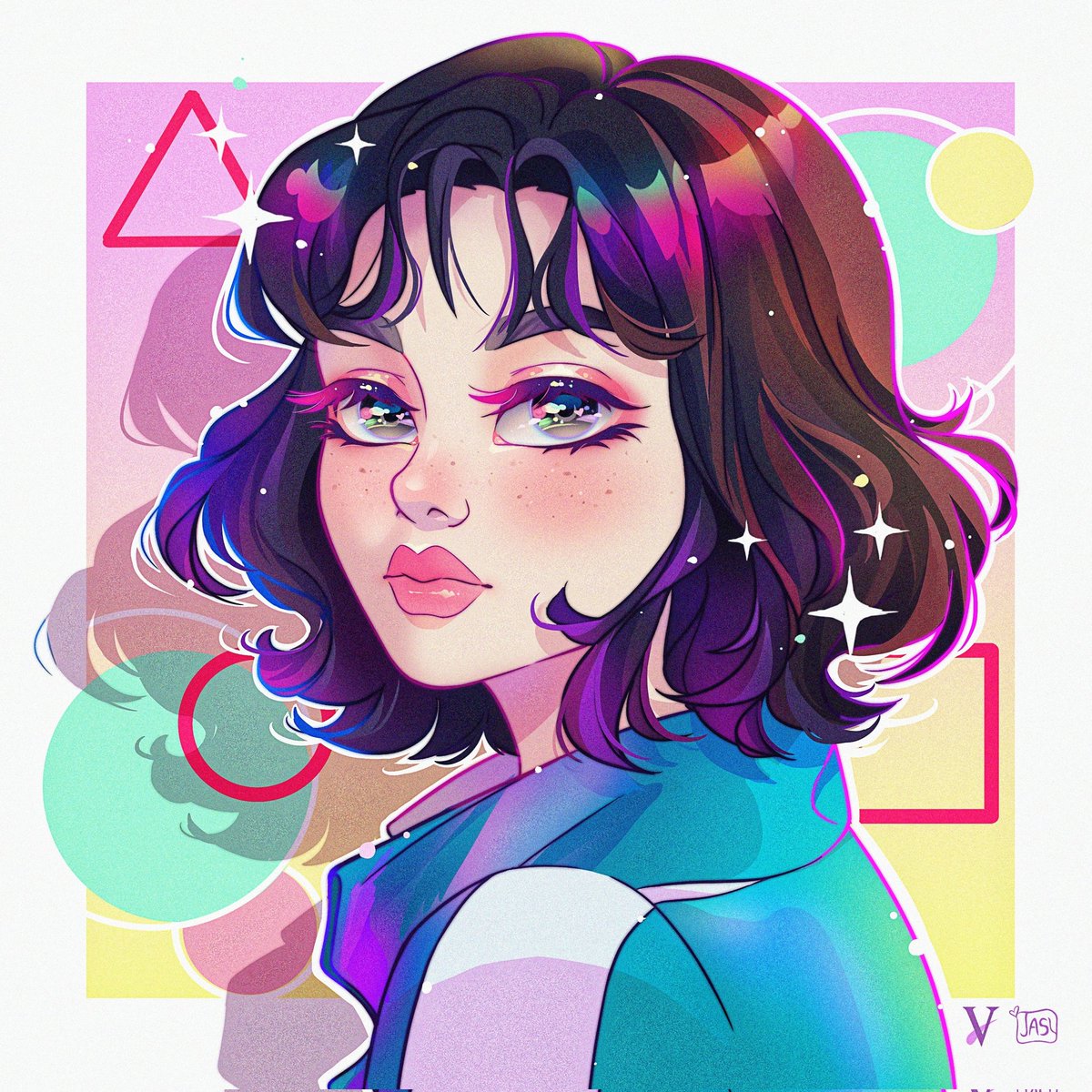 jasy_vi's tweet photo. Fan art of Saebyeok💜 from squid game, hope you like it✨
#SquidGame #Saebyeok #player67
#squidgamefanart #ilustration https://t.co/v0LaGy1km5
