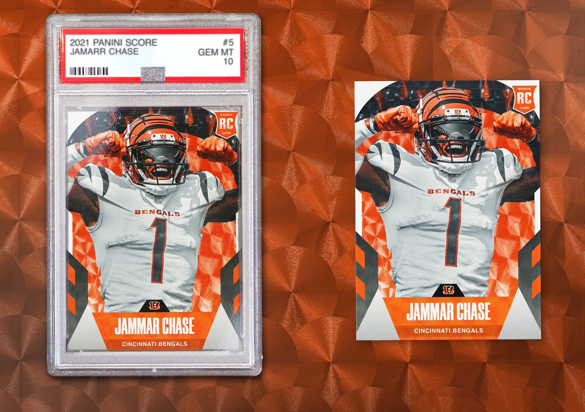 Jammar Chase Rookie Card Design 

🎨 : behance.net/jack_designs