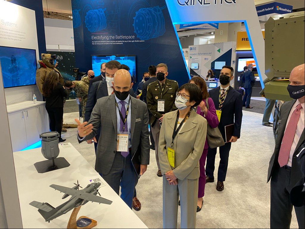 The Hon. Heidi Shyu met with industry partners at <a href="/AUSAorg/">Assn. of the US Army</a> 2021 Annual meeting and shared with media representatives about some of the exciting initiatives in #DoD Research &amp; Engineering @DoDCTO.
#AUSA2021 #innovate