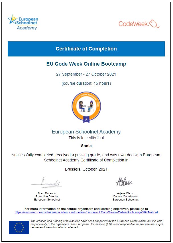 _soniabn's tweet image. Just finished!! Thanks to everyone for your #inspiringideas! #CodeWeekBootcamp