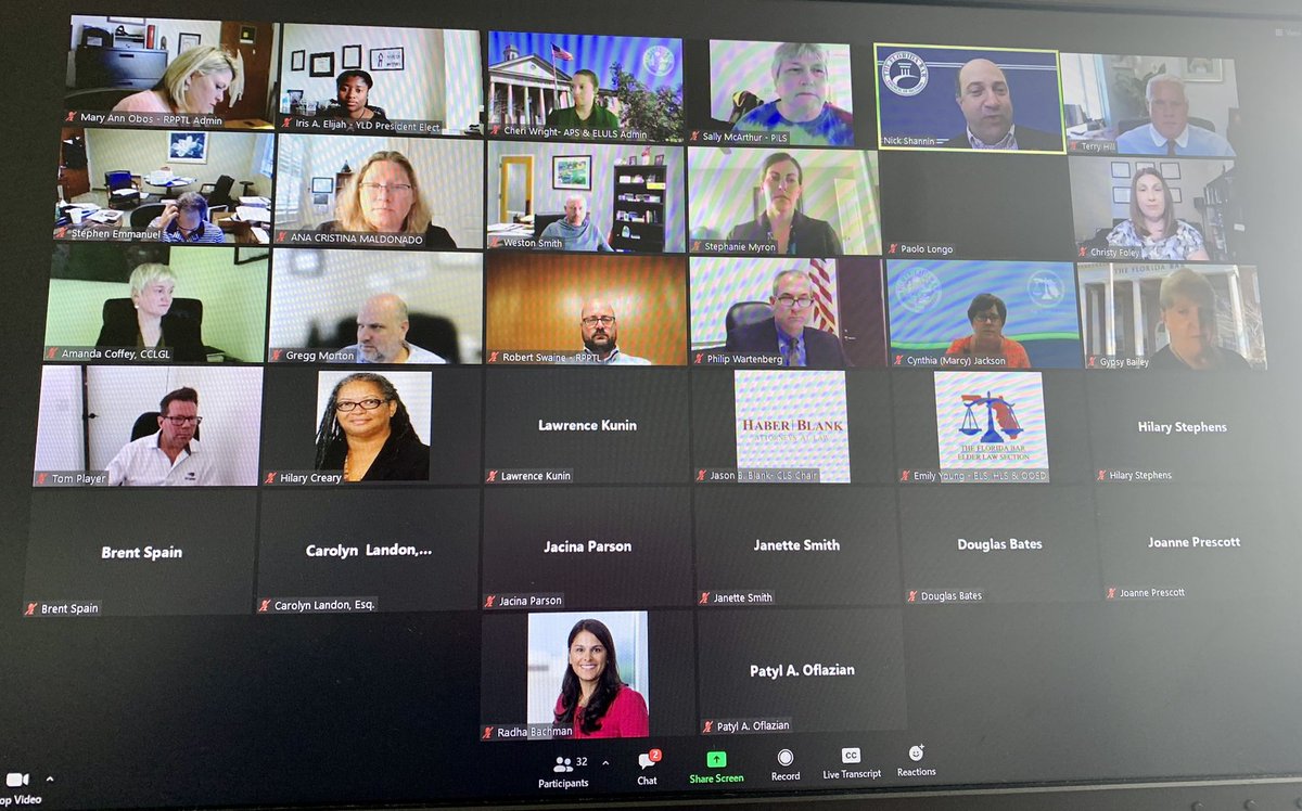 IrisElijah's tweet image. @FlaBarCOS Council reports underway. Lots of fun hearing reports match the council’s “personality”!