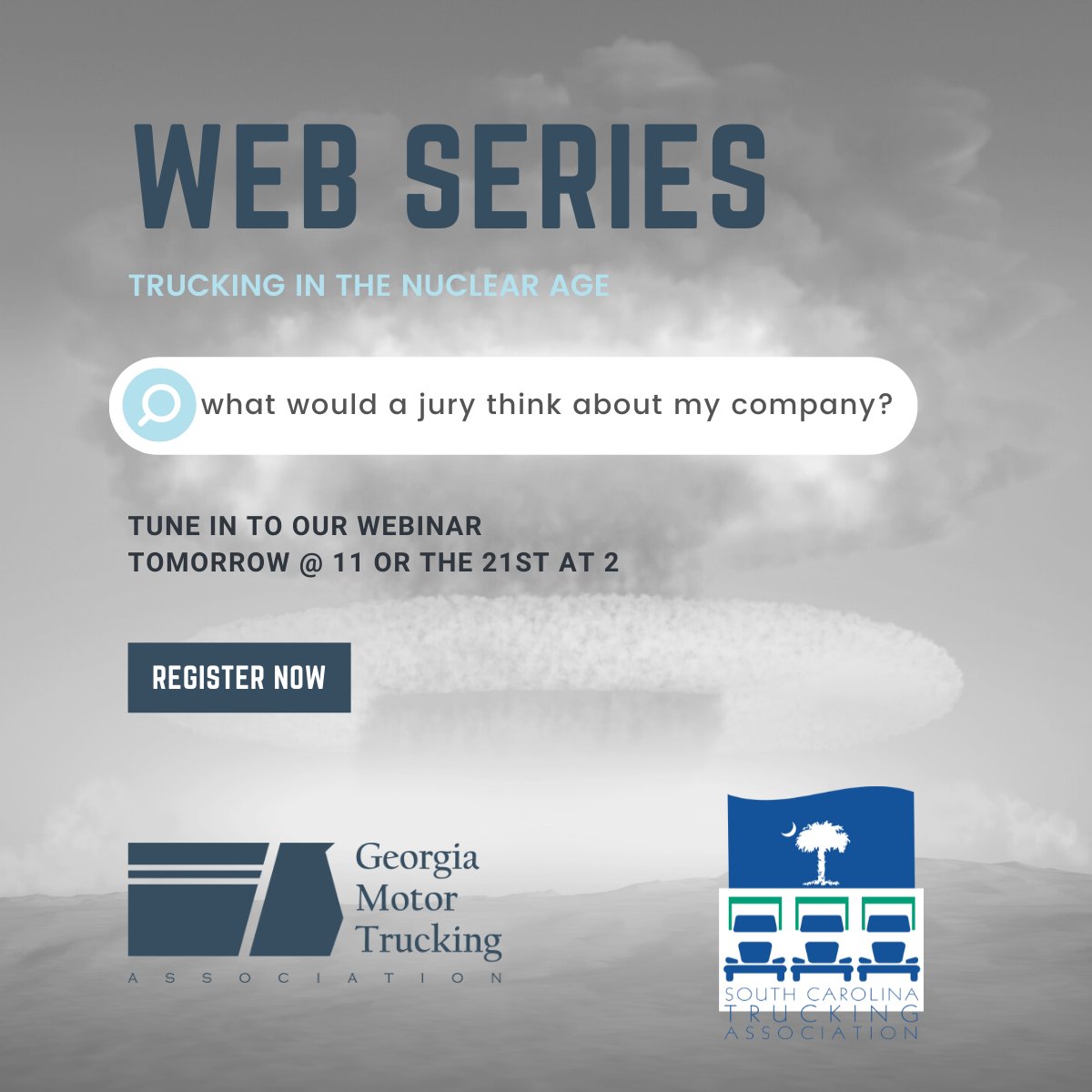 What do Jurors think about trucking companies, the trucking industry and how can that impact your verdict in a courtroom.  Join GMTA and SCTA tomorrow or next week! zcu.io/k6Ux