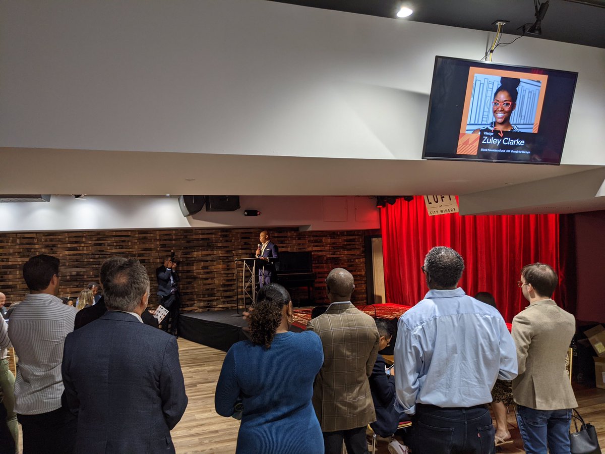 I commend <a href="/Google/">Google</a> for embracing Black-founded startups in and around our city, including some incredible entrepreneurs from Brooklyn like <a href="/BlueStudios_io/">Blue Studios Labs</a>, @COIOptimizer, @TheLiftEdApp, <a href="/uGeoApp/">uGeo</a>, and @WYLCommunity as part of their commitment to corporate citizenship.