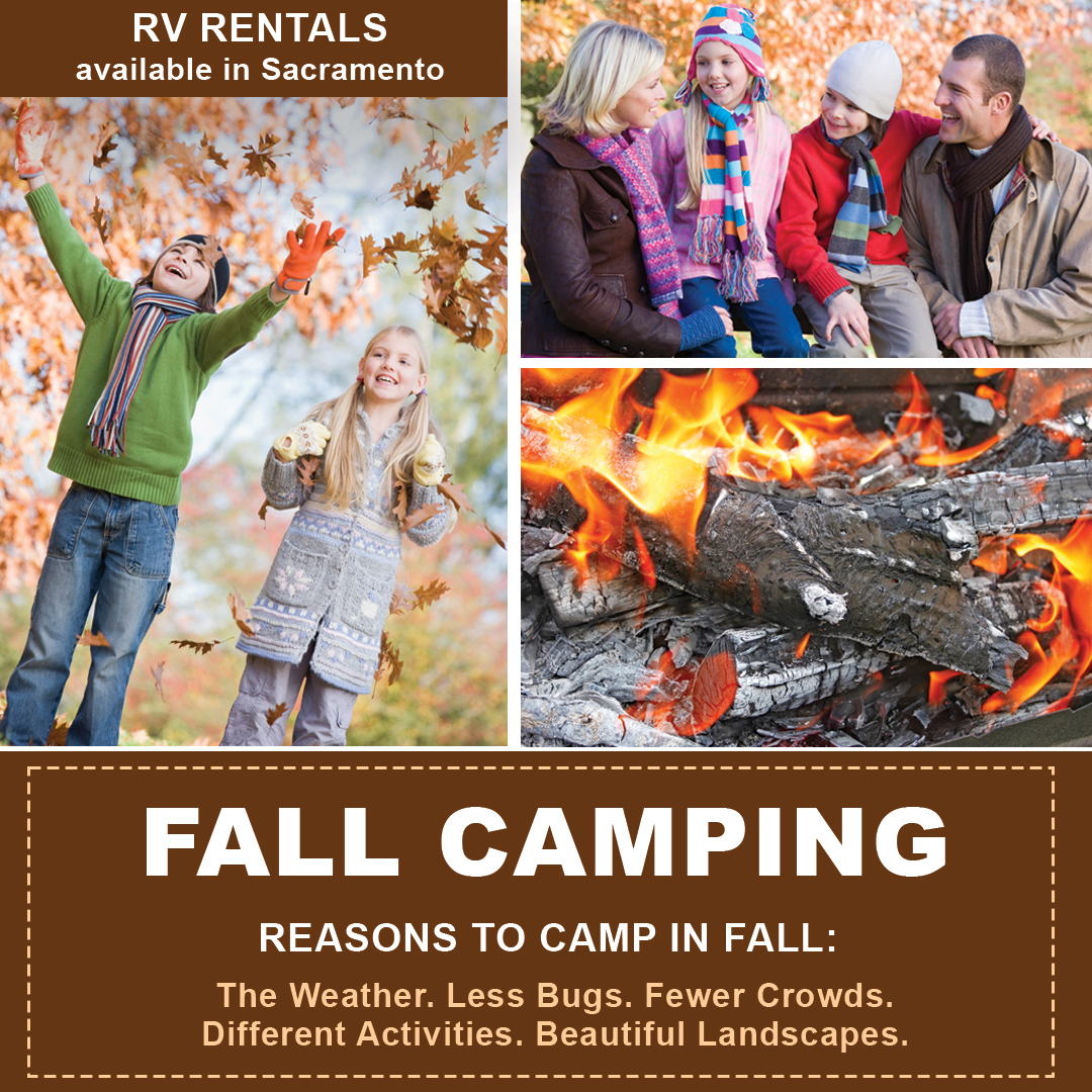 HappyDazeRV's tweet photo. If you haven't tried RVing in the fall you should. We can help you get started. RV Rentals available in Sacramento. 

#fallcamping #rvlifestyle #sunsets #rvrentals https://t.co/LUaqZ2bJ7D