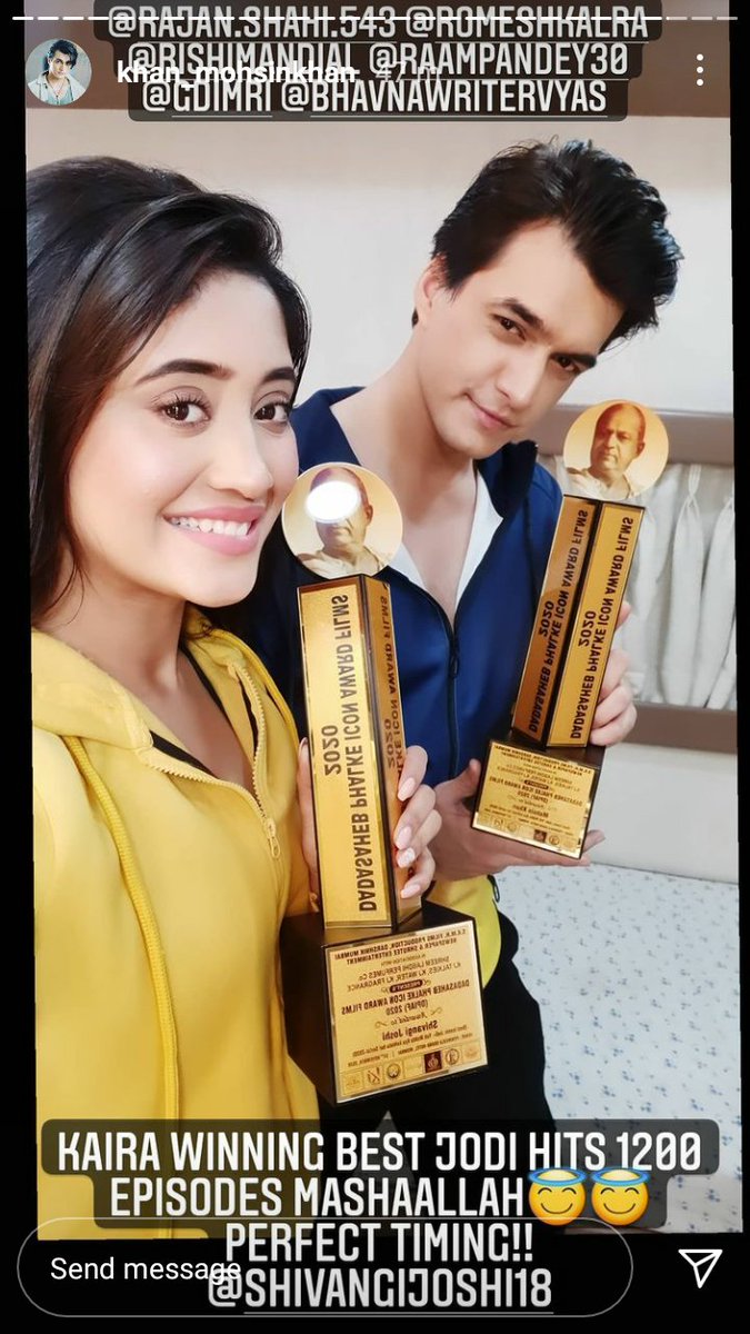 EmaanCreations's tweet photo. Special always and always 

THANK YOU SHIVIN
#ShivinGracedYRKKH https://t.co/uLUh2cmYGi