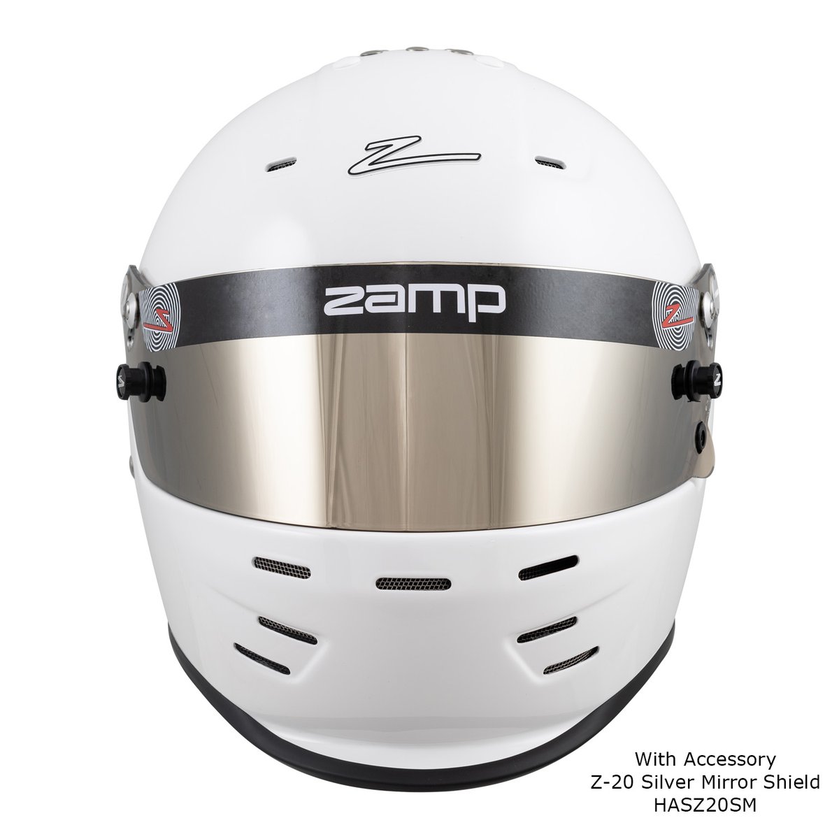 The RZ-36 offers superior fit, finish, and features like a lightweight fiberglass shell, removable/washable interior, and M6 Inserts ready for Head &amp; Neck Restraints. Get more info on available sizes and colors at your local Zamp Dealer or zamp-racing.com/rz36
