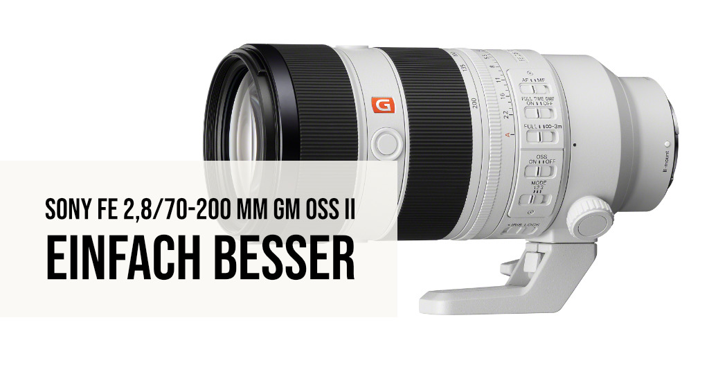 fotocommunityde's tweet photo. 📣 NEU: Wir haben das neue #Sony FE 2,8/70-200 mm GM OSS II getestet 🔎 und zeigen Dir in unserem Test, was durch den neuen optischen Aufbau des Objektivs alles verbessert wurde ✅
👉🏼 https://t.co/Z1U8SJeNQY https://t.co/tcedXRxnP7
