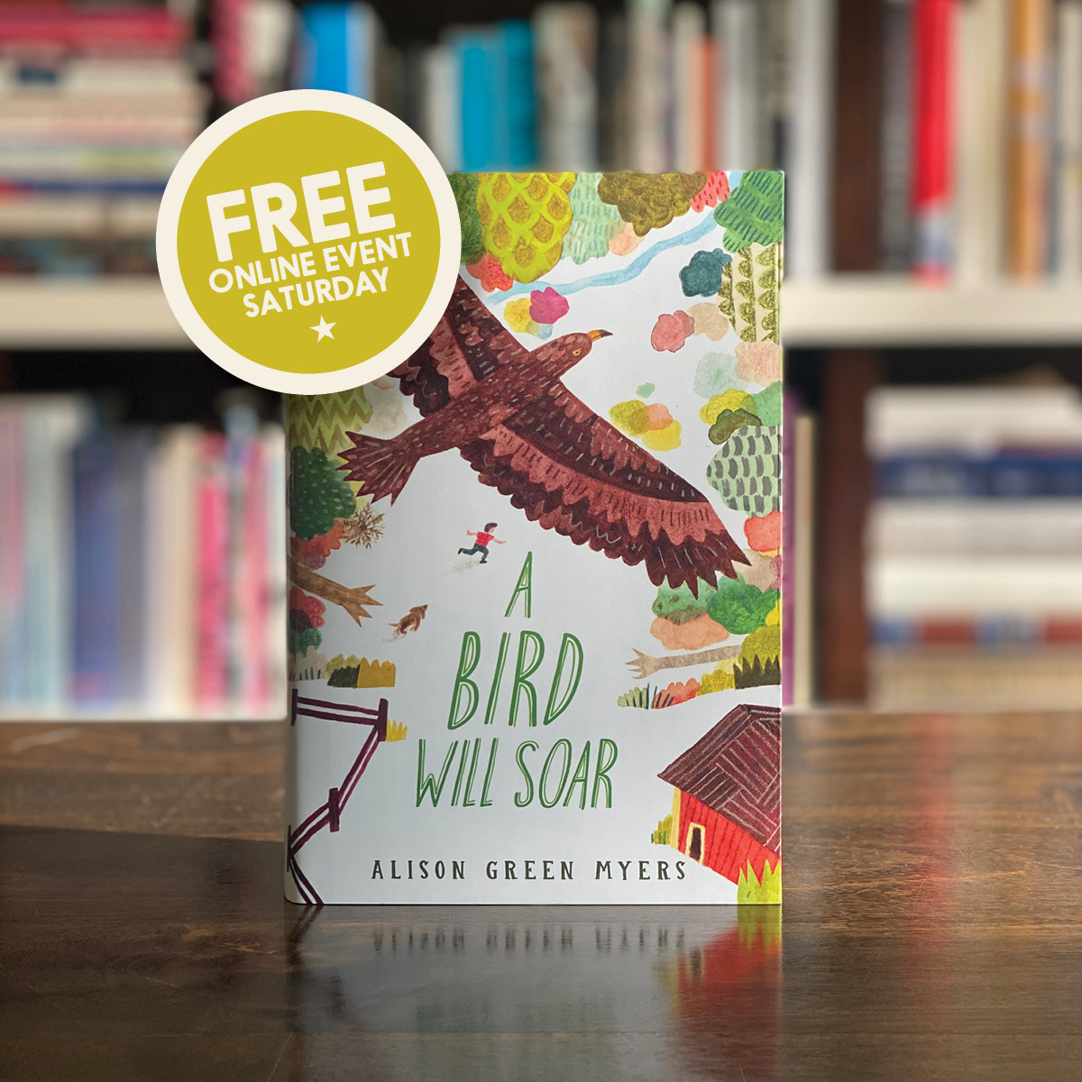 covertocover_oh's tweet photo. Join us for a special exclusive event on Sat, Oct 16 at 10 AM/EST when authors @alisongmyers and @padmatv discuss Alison’s excellent new book A BIRD WILL SOAR. Register now and you may win a free signed book or $20 gift card. Ages 10+ https://t.co/AsGxOA1H1Y https://t.co/iRMZydfHSq