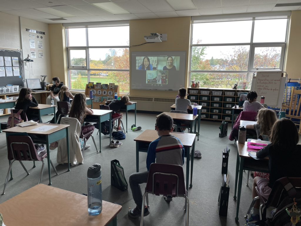 Grade 2/3 students are participating in the Ada Twist Scientist event. We can all be scientists. #inquiry #science