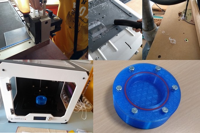 o_beaujon's tweet photo. Liaison école/collège. Fabrication de Blob Box  par les 6° pour les Classes de CM2 du secteur. #EleveTonBlob #TechnologieCollege @cnes https://t.co/kstjNRDlJ3