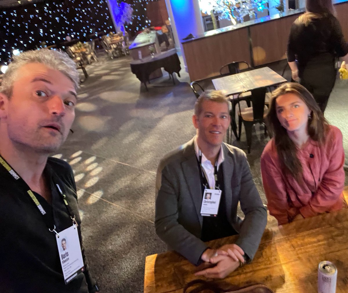 Got to nerd out about the role of shareholder activism in fighting #climatechange with Chris James of ⁦<a href="/EngineNo_1/">Engine No. 1</a>⁩ and ⁦<a href="/IAmGeorgiaS/">Georgia Stewart</a>⁩ of ⁦<a href="/tumeloHQ/">Tumelo</a>⁩. Thanks for bringing us together, ⁦<a href="/TEDCountdown/">TEDCountdown</a>⁩!