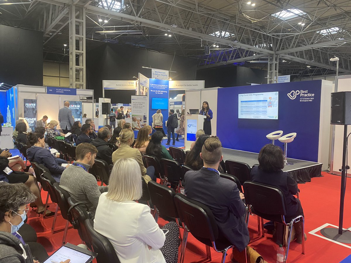 MarcSchmid's tweet photo. Lovely to catch up with @DrRupaJoshi1 and @nursemaggi again today at @BestPracticeUK #BestPracticeShow and hear first hand the amazing work they are doing to support patients #VGCs @redmoorhealth @ELCworks https://t.co/uEFsDeGiQb