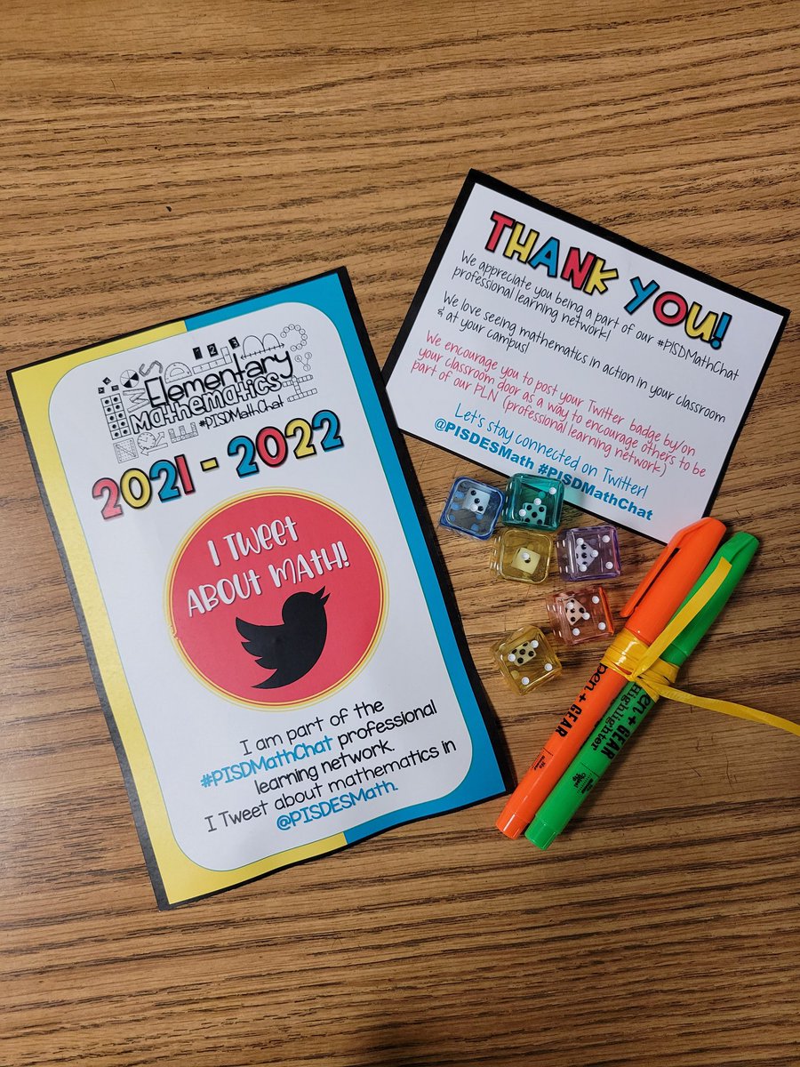 Anajimenez08A's tweet photo. Thank you @PISDESMath!โค๐ฆ
#NewBadge #PISDMathChat #ITeachMath #FreemanMathematicians https://t.co/oSK87gR4WM